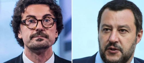 Matteo Salvini e Danilo Toninelli