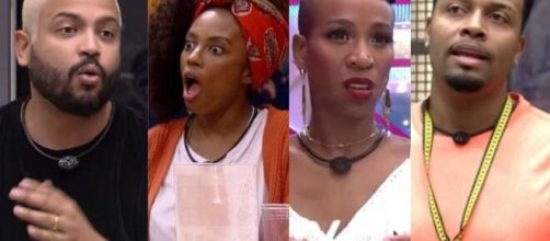 Projota, Lumena, Karol e Nego Di são citados no processo envolvendo o 'BBB21'.(Fotomontagem)