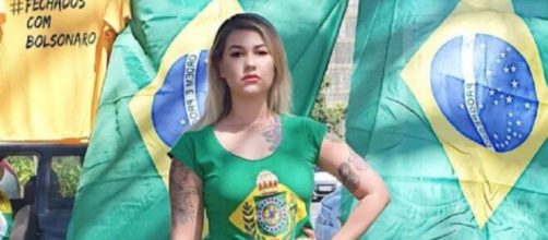 Sara Winter diz que não chamará mais Bolsonaro de mito. (Arquivo Blasting News)