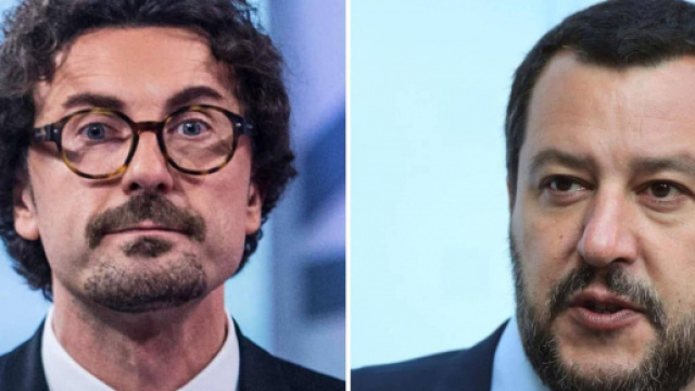 Matteo Salvini e Danilo Toninelli