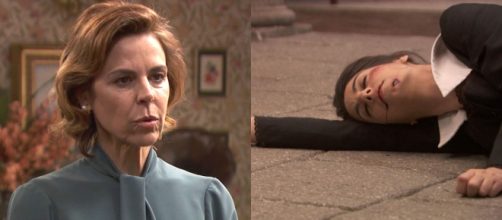 Il segreto, trame Spagna: Begona tenta di uccidere Manuela spingendola dalle scale.