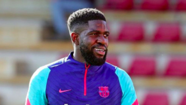 Samuel Umtiti se fait détruire par le vestiaire du FC Barcelone. ©samumtiti Instagram