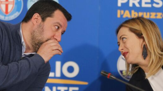 Stop allo sci, le reazioni negative di Giorgia Meloni e Matteo Salvini.