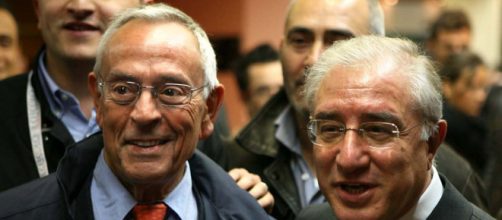Cesare Previti e Marcello Dell'Utri evocati da Travaglio.