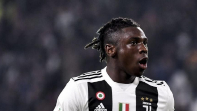 Moise Kean, ex punta della Juventus.