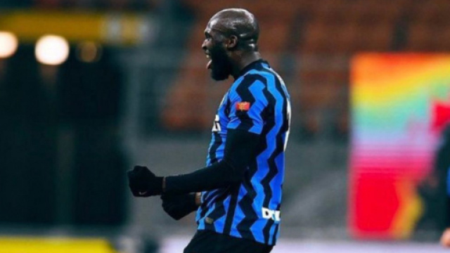 Inter-Lazio 3-1: Lukaku manda l'Inter in testa alla classifica.