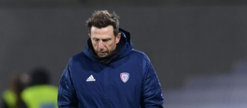 Di Francesco con il Cagliari ha collezionato 13 sconfitte su 22 partite in Serie A.