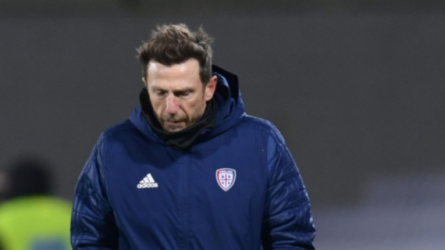 Di Francesco con il Cagliari ha collezionato 13 sconfitte su 22 partite in Serie A.