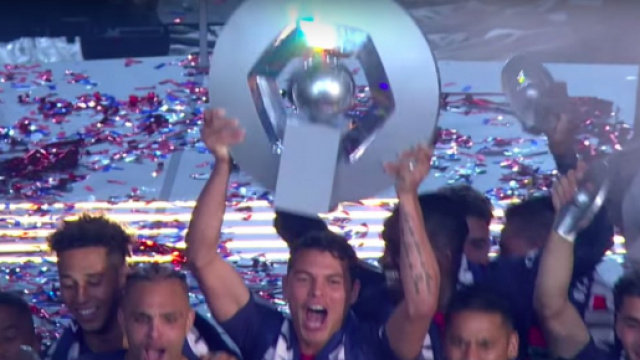 L'observatoire du football a fait une simulation du prochain club champion de France - Photo capture d'écran vidéo PSG champion 2019 (Youtube)