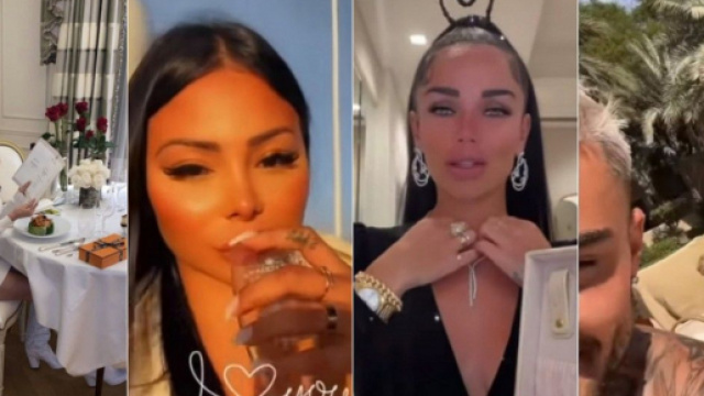 Nabilla, Maeva Ghennam, Jessica, Hilona et Jazz partagent leurs magnifiques cadeaux reçus pendant la fête de la Saint-Valentin.