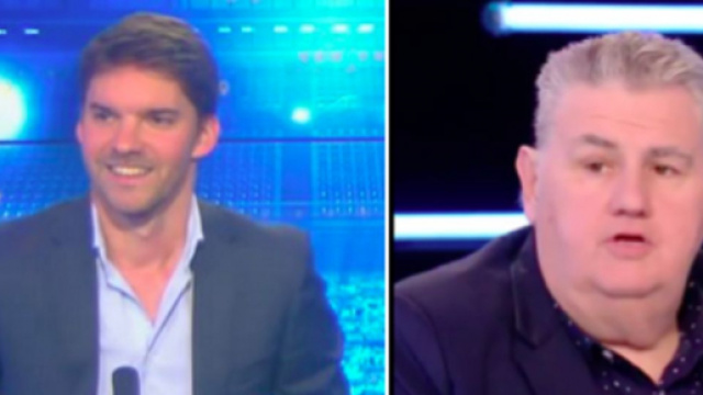 Pierre Ménès se paye les supporters de l'OM le petit fils de Bernard Tapie lui répond - ©capture d'écran Video et Twitter