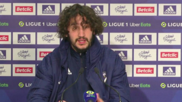 Yacine Adli pète un plomb en conférence de presse - Photo capture d'écran vidéo Girondins de Bordeaux
