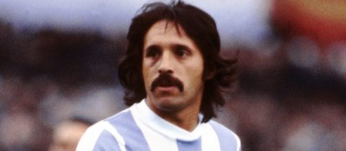 Leopoldo Luque con la maglia dell'Argentina ai Mondiali del 1978.