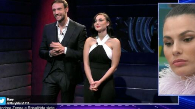 GF Vip, Rosalinda diffidata dal fidanzato.