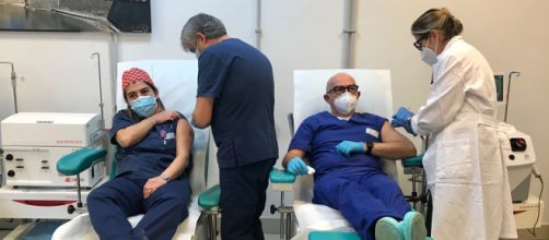 Vaccinazione operatori sanitari.