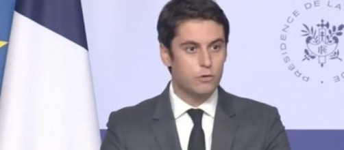 RReconfinement : Gabriel Attal déclare 'qu'un rien peut faire basculer' la situation ©photo capture d'écran vidéo Twitter Élysée -
