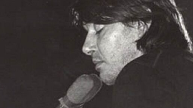 Una foto di Fabrizio De Andr&eacute; nel 1980.