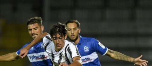 Filippo Ranocchia, centrocampista della Juventus under 23.