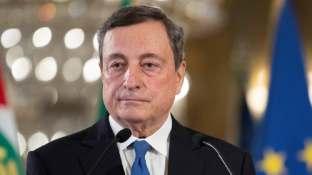 Il presidente del Consiglio Mario Draghi