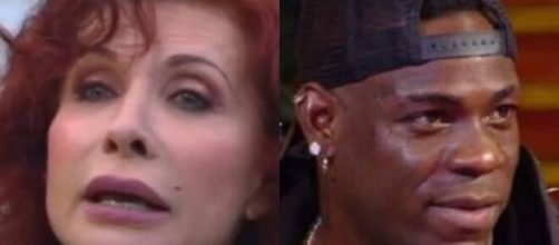Mario Balotelli contro l'Italia per la non eliminazione di Alda D'Eusanio.