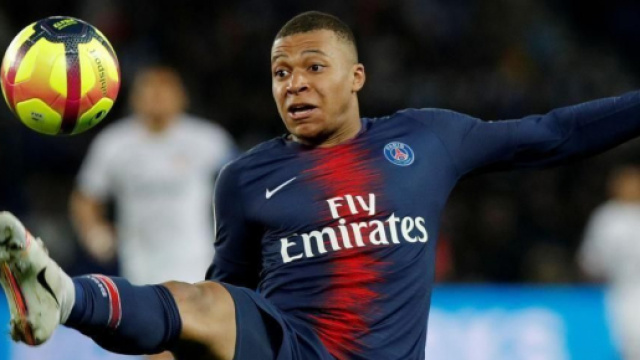 Kylian Mbappé, punta del Paris Saint Germain.