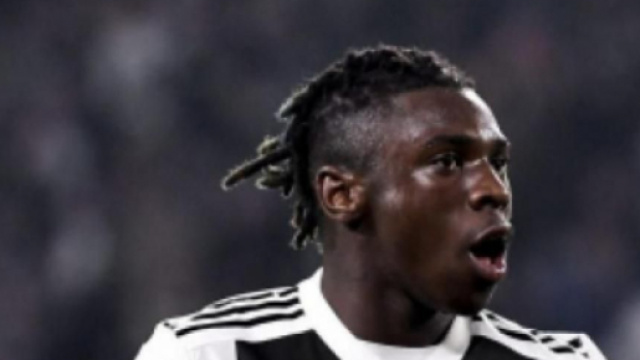 Moise Kean, ex punta della Juventus.