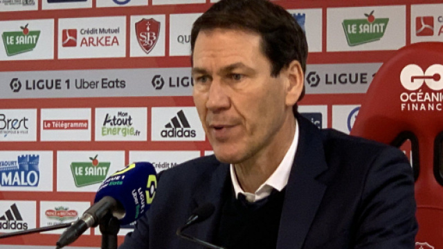 Rudi Garcia apr&egrave;s le match face &agrave; brest