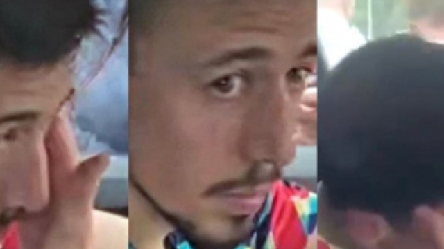 La réaction de Clément Lenglet après avoir concédé un penalty - Photo montage et captures d'écran