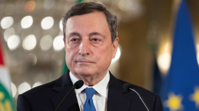 Mario Draghi, presidente del Consiglio