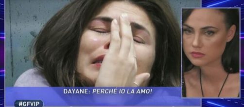 GF Vip, Tommaso contro Dayane Mello.