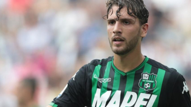 Manuel Locatelli, centrocampista del Sassuolo.