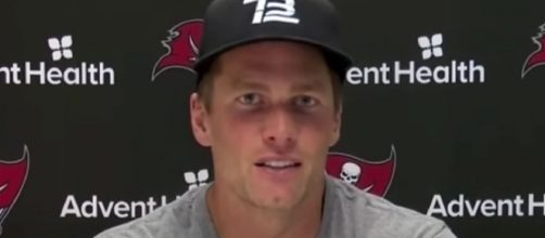 Brady will return next season with the Buccaneers (Image source: Tampa Bay Buccaneers/YouTube)
