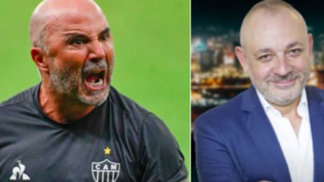Fred Hermel se paye Sampaoli - Photo capture d'écran vidéo et Photo Twitter
