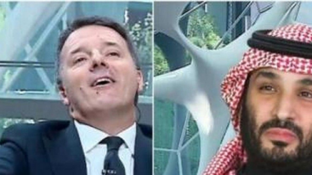 Bufera politica su Matteo Renzi per i suoi rapporti con Mohammed Bin Salman.