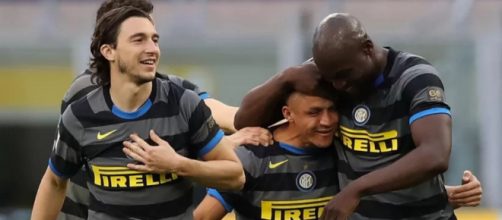 Matteo Darmian, Romelu Lukaku e Alexis Sanchez