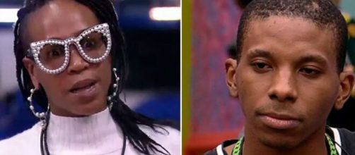 Karol e Lucas vivem clima de guerra no 'BBB 21'. (Fotomontagem)
