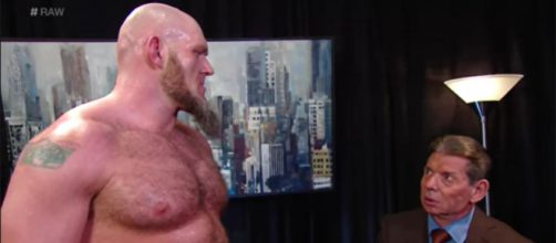 WWE superstar Lars Sullivan just got axed from the sports entertainment company. [©WWE/YouTube]