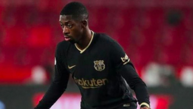 Dembélé a refait des siennes face à Grenade ce mercredi soir (capture d'écran o.dembele7 Instagram)