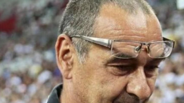Maurizio Sarri, ex tecnico della Juventus.