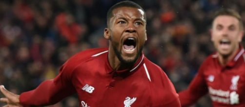 Georginio Wijnaldum, centrocampista del Liverpool.