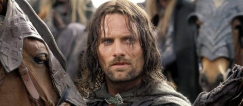 Viggo Mortensen in una scena della Trilogia de Il Signore degli Anelli