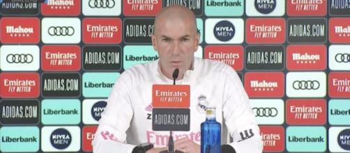 Zidane pousse un coup de gueule contre les journalistes - Photo capture d'écran Vidéo