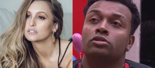 Carla e Nego Di estão no 'BBB 21'. (Fotomontagem)