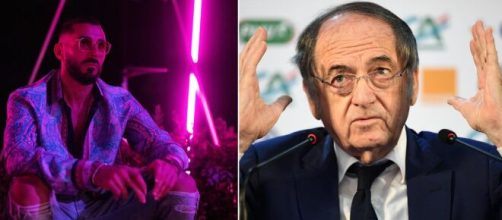 Noël Le Graët dézingue Karim Benzema et tire un trait sur son retour avec la France. Montage photo