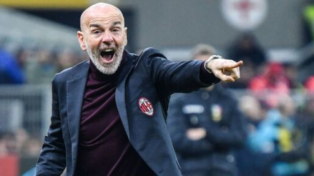 Il mister rossonero Stefano Pioli: pochi i dubbi di formazione in vista di Milan-Crotone.