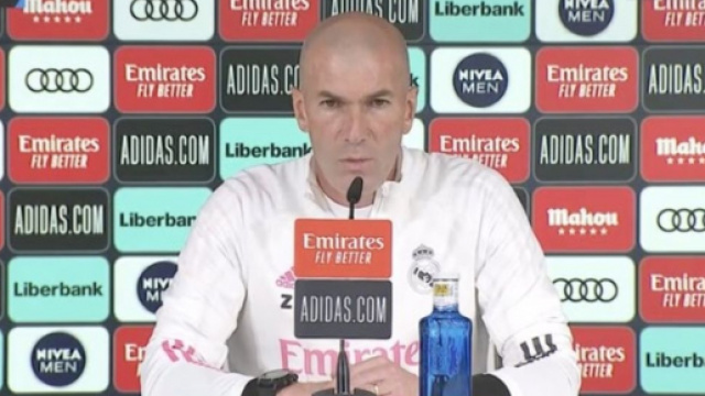 Zidane pousse un coup de gueule contre les journalistes - Photo capture d'écran Vidéo