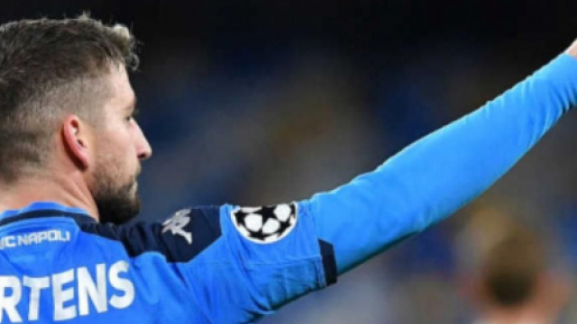 Dries Mertens, punta del Napoli.