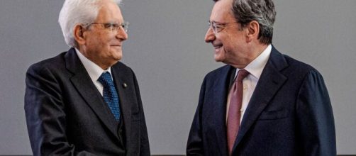Sergio Mattarella e Mario Draghi.
