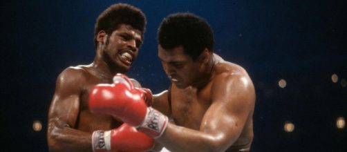 Leon Spinks contro Muhammad Ali a Las Vegas nel 1978.