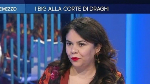 Michela Murgia attacca Matteo Salvini durante Otto e mezzo.